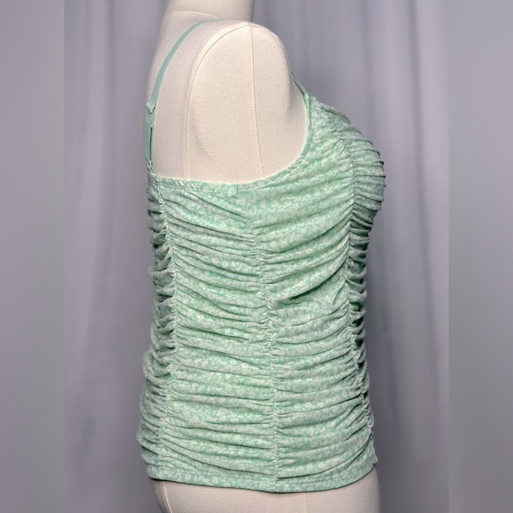 Torrid Women's Ruched Mesh Stretch Tank Top (640) - Picture 6 of 13